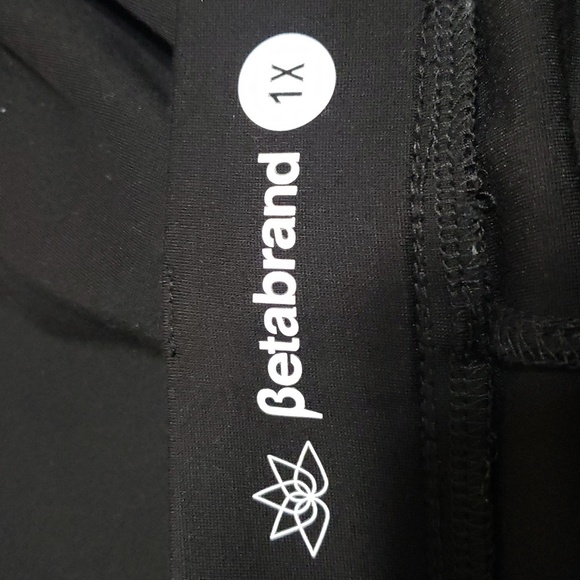 Dress Pant Yoga Pants Straight-Leg • Classic, Color Black, Size 1X - Picture 13 of 17